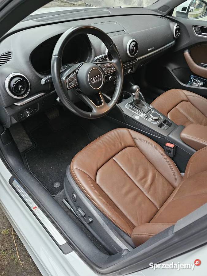 Audi a3 8v sedan 20tfsi 190 SLine skóry śląskie