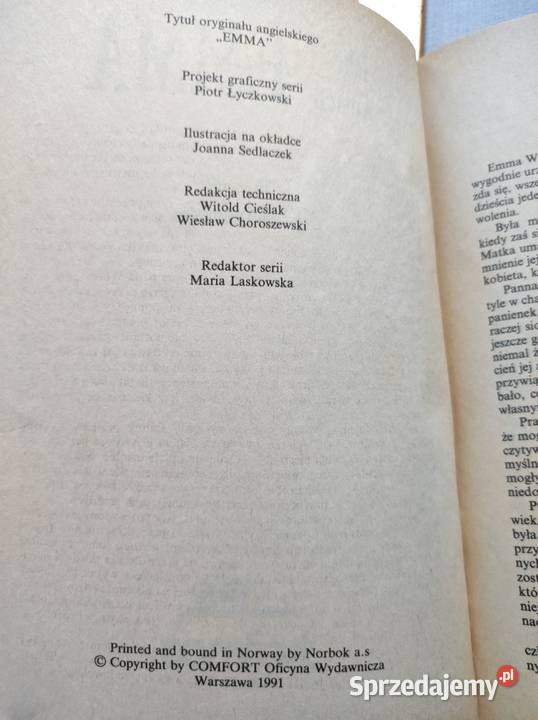 Emma Jane Austen 1991 Kielce