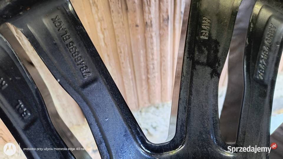 Bmw X5 X6 e70 e71 M pakiet dwie tylne felgi Bielsko-Biała sprzedam