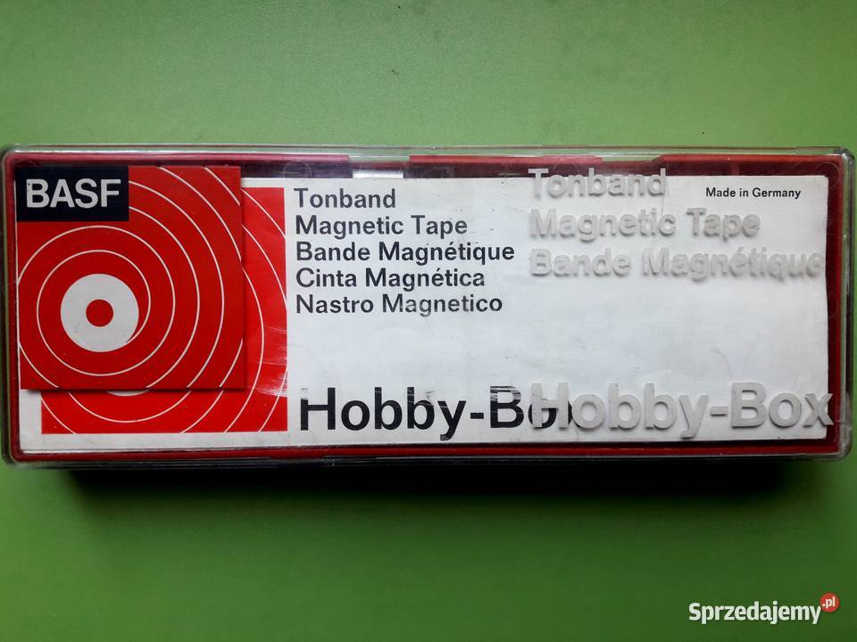 BASF Hobby Box zestaw do taśm magnetofonowych Magnetofony Katowice sprzedam