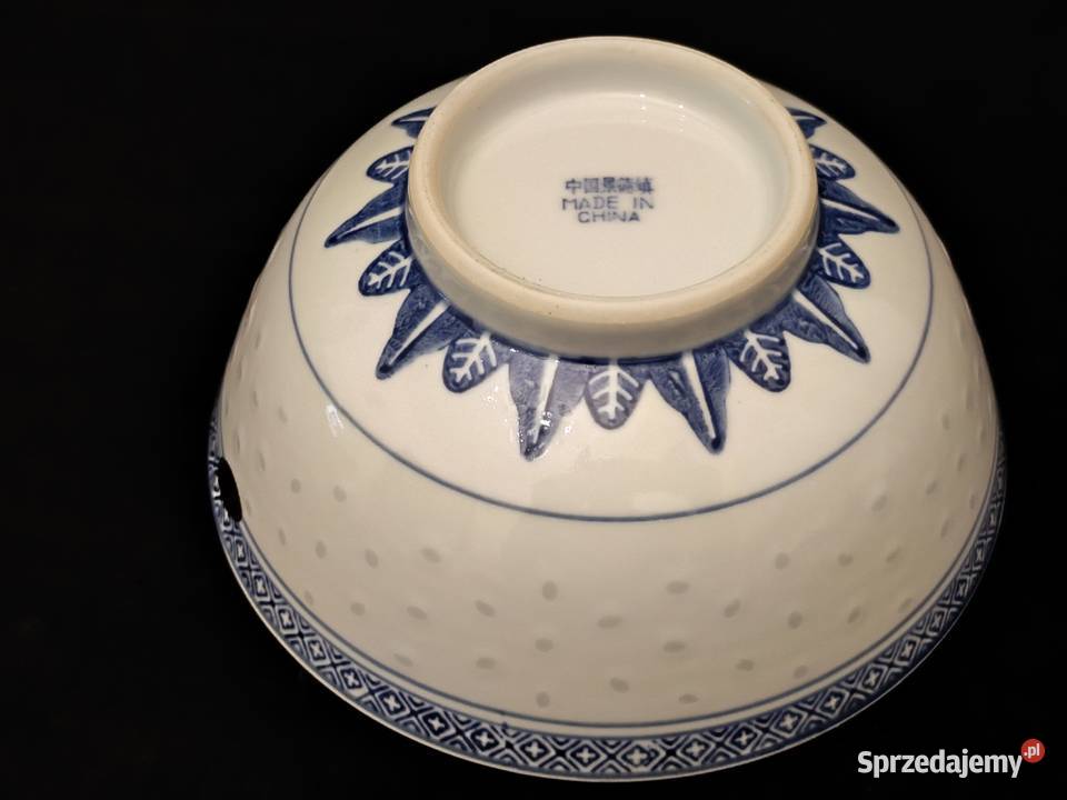 Miska głęboka porcelany chińskiej Porcelana i szkło Chełm sprzedam