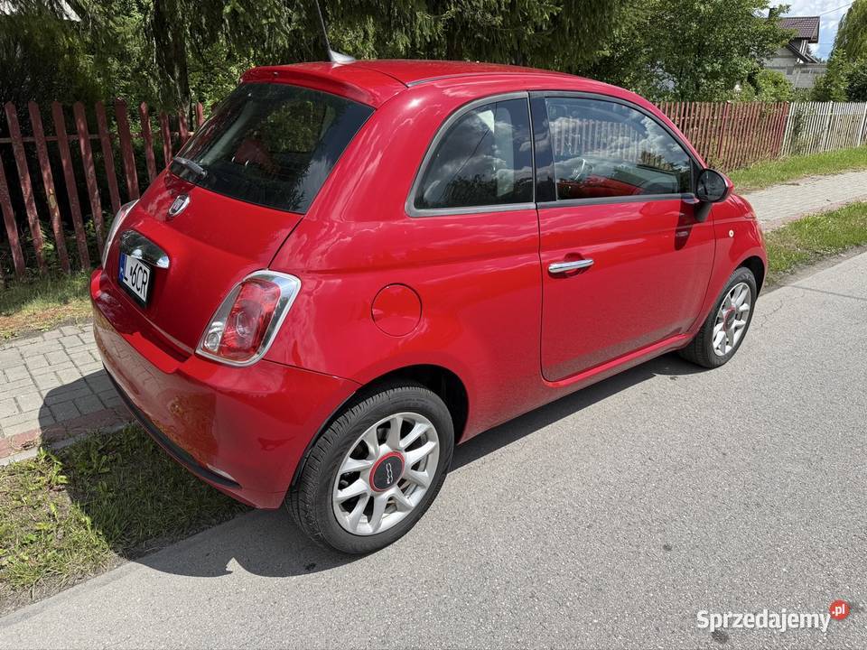 Fiat 500 AUTOMAT 14 b 2016r Zadbany komputer pokładowy