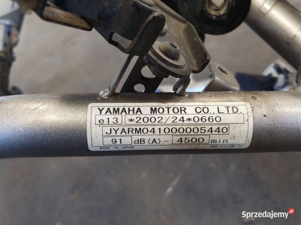 RAMA YAMAHA MT07 Lipno