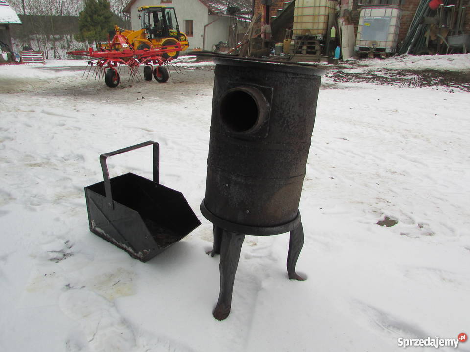 Piec piecyk Karlik żeliwny METSPOS koza węglarka Piece i kominki małopolskie Miechów