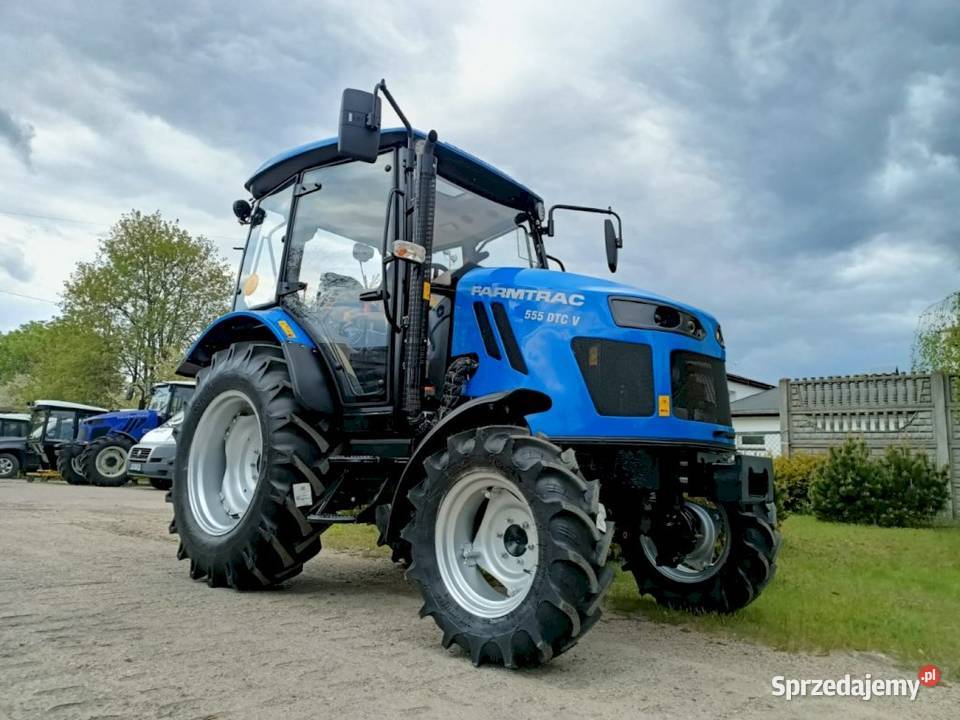 NOWY Farmtrac 555DTc V 48 EuroV GWARANCJA Łęczyca sprzedam