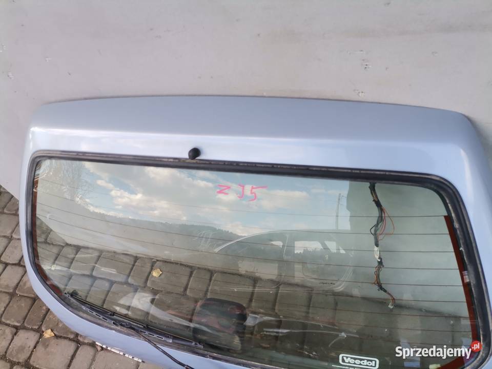 SUZUKI ALTO 5 TYLNA KLAPA BAGAZNIKA ZJ5 Rok produkcji 2002 Nowy Sącz sprzedam