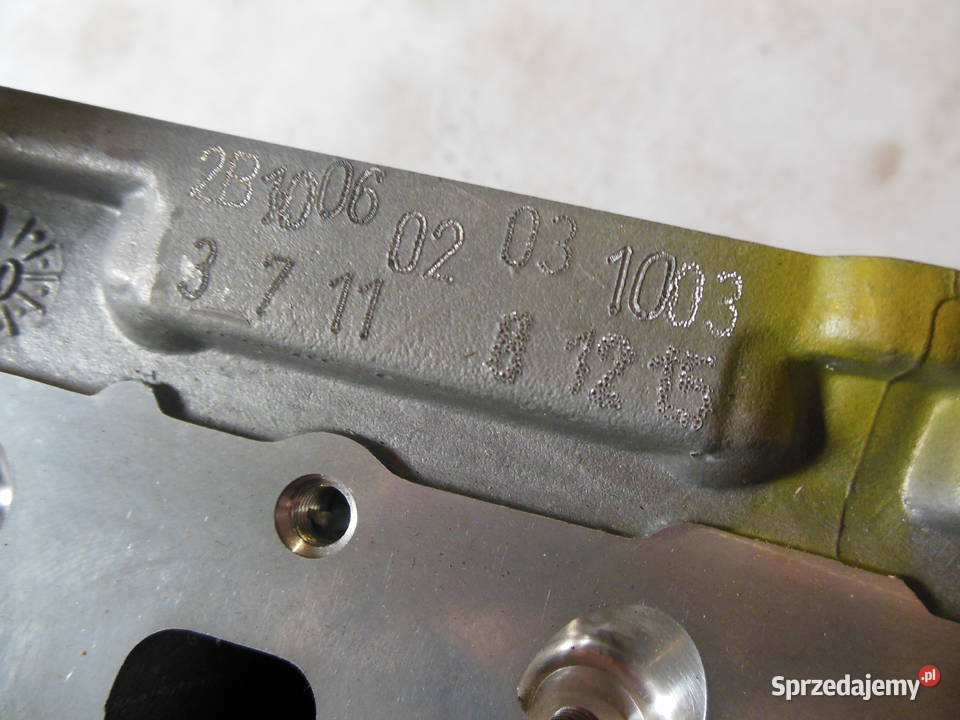 Głowica FIAT 13 JTD OPEL 13 CDTI 55193109 osobowe Kozy