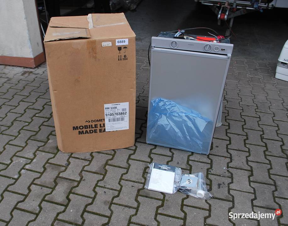 NOWA LODÓWKA DOMETIC RM 5330 do przyczepy OKAZJA mazowieckie Grzebowilk