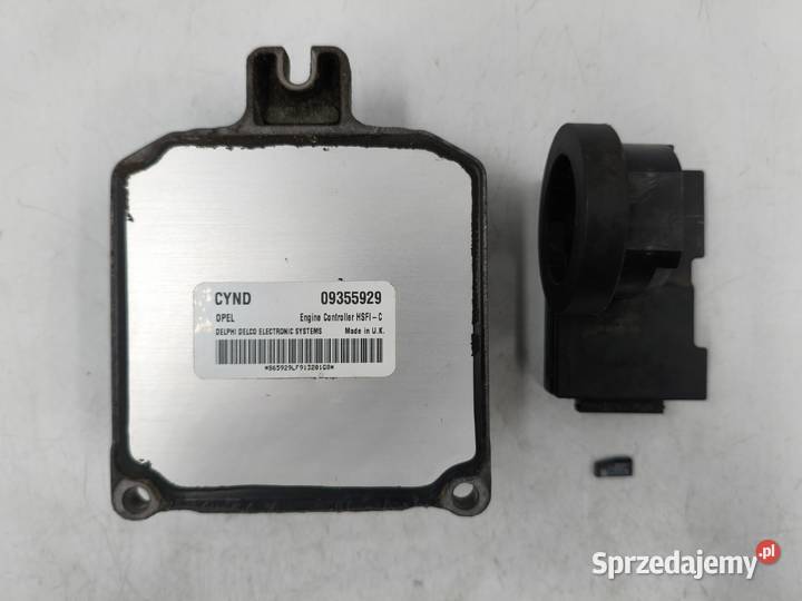 Sterownik Silnika Opel Astra G 16 16v 09355929 mazowieckie Wyszków