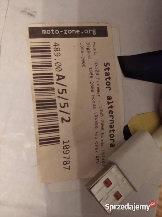 Honda trx 300 zapłon starter alternatora sprzedam