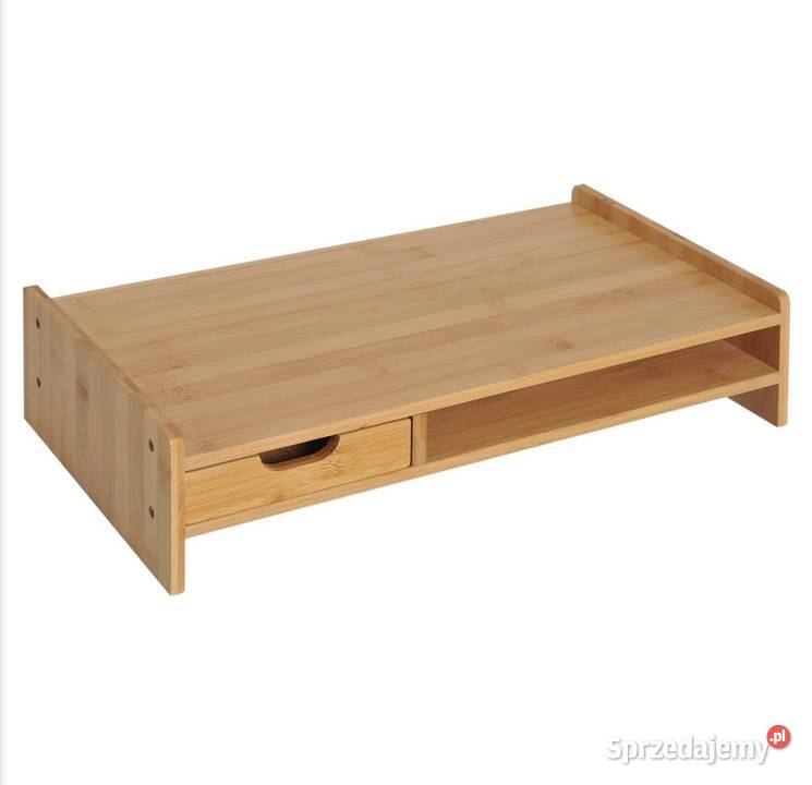 Podstawka pod monitor nowa bambusowa Piwniczna-Zdrój