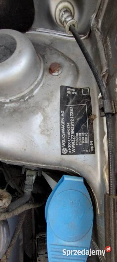VW Polo 14 LPG 209 2009r elektryczne szyby
