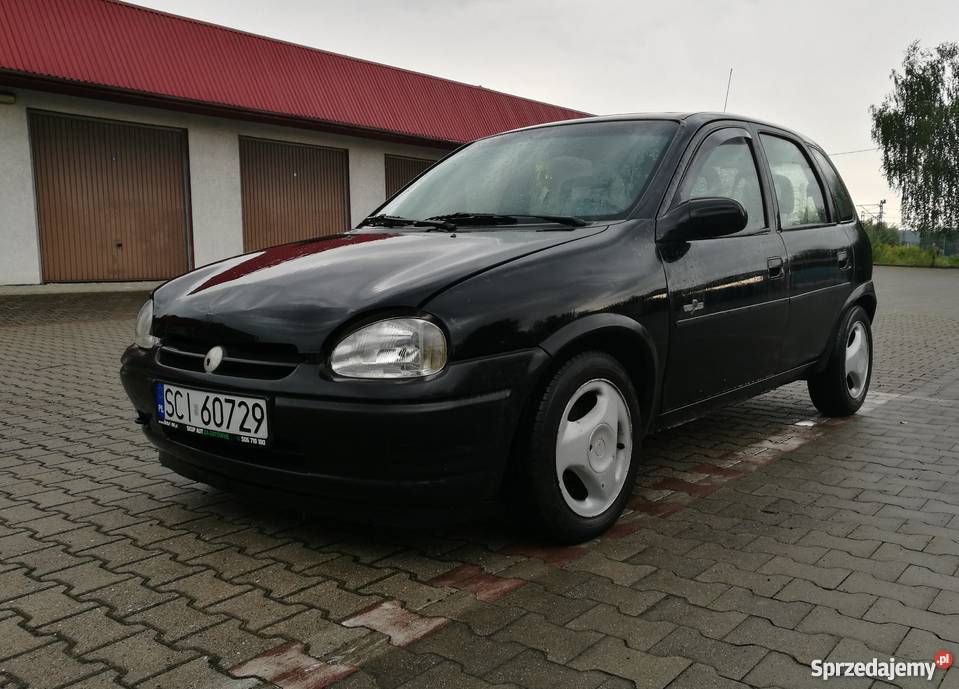 Opel Corsa B 14 benzyna szyberdach autoalarm śląskie Zebrzydowice