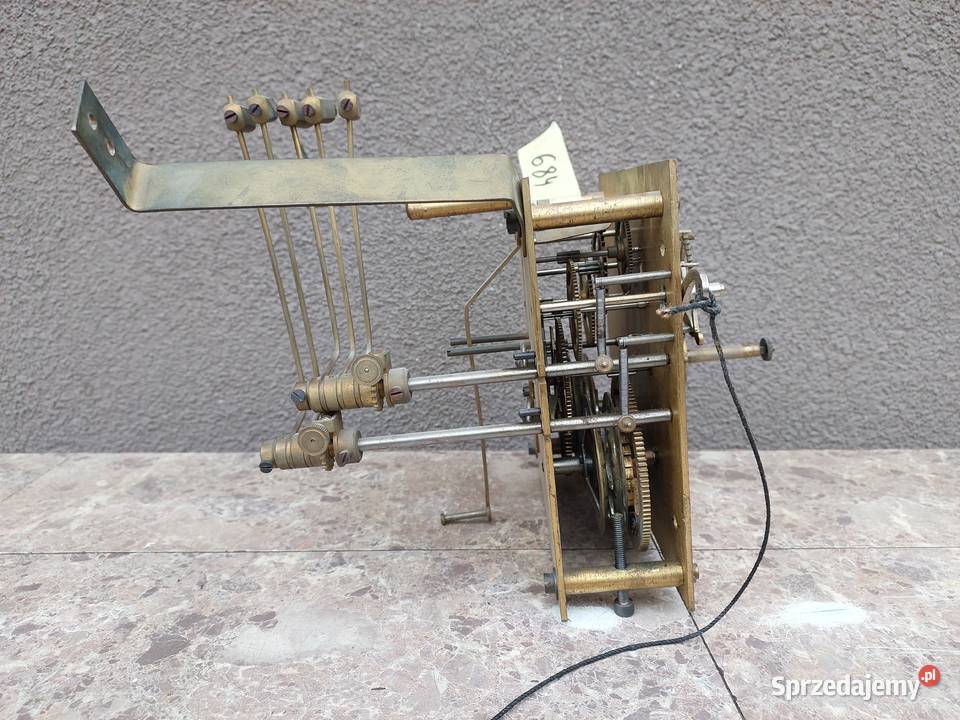684 Mechanizm zegara Kienzle podłogowego Tczew