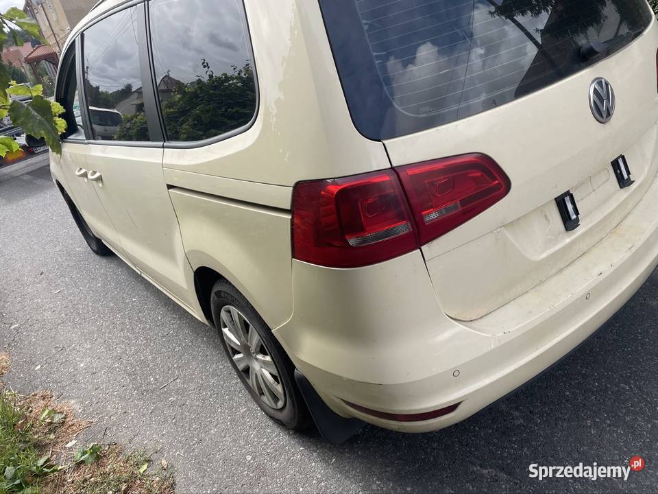 Sharan 7 N 20 TDI 2012 170 pa na część beżowy Świdnica