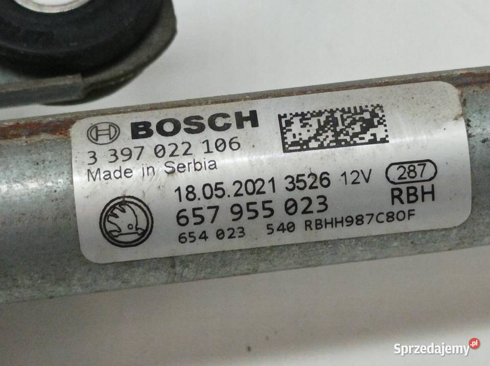 MECHANIZM PRZÓD EUROPA WYCIERACZEK 657956023 osobowe sprzedam