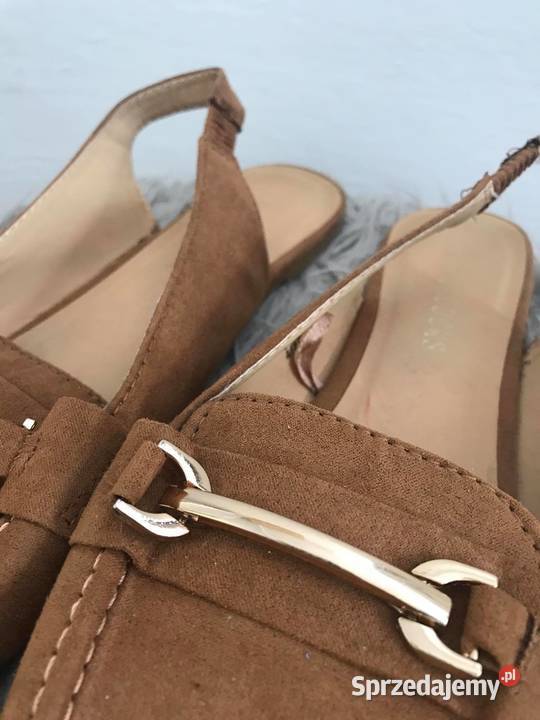 Lordy 37 zamsz bez pięty camel Lubartów