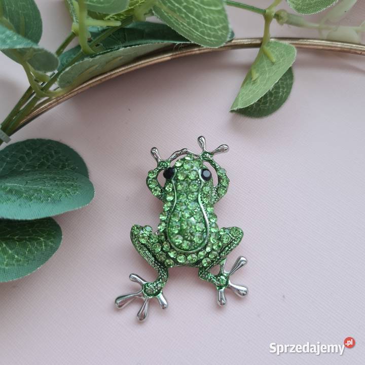 Broszka żabka Ozdoby sprzedam