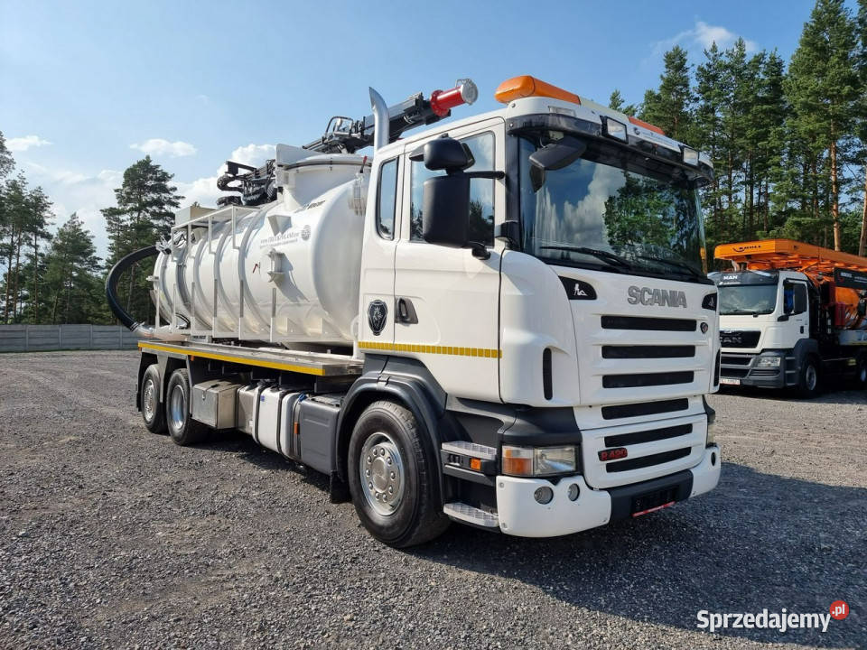 Scania Larsen 4 VAC Ładowarka próżniowa Daleszyce