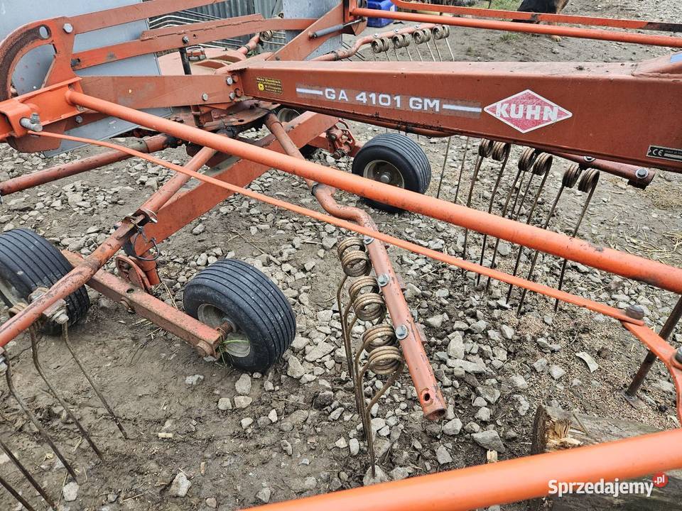 Zgrabiarka kuhn GA 4101 GM niekrone pottinger nieuszkodzony Brodnica