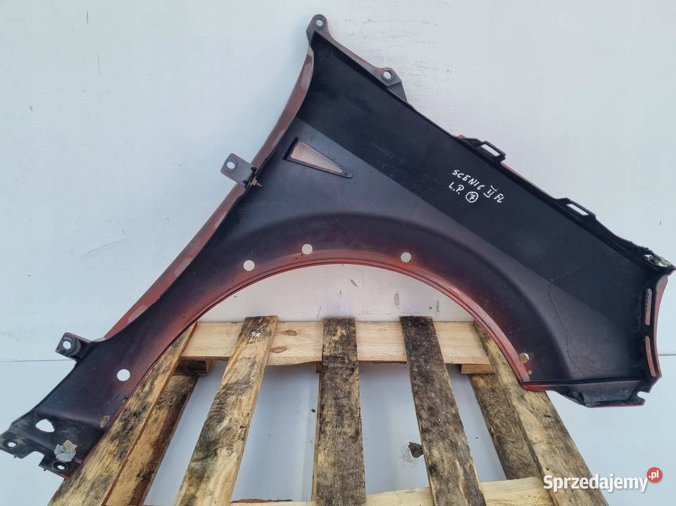 Renault Scenic II Conquest 0309r PRZEDNI BŁOTNIK Błotniki