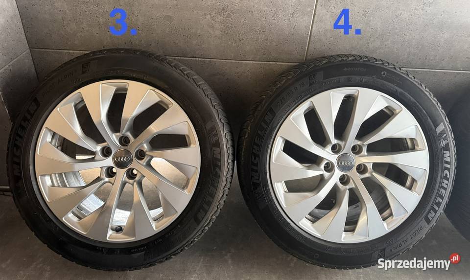 18 Audi A6 c8 A7 OEM oryginał felgi koła komplet