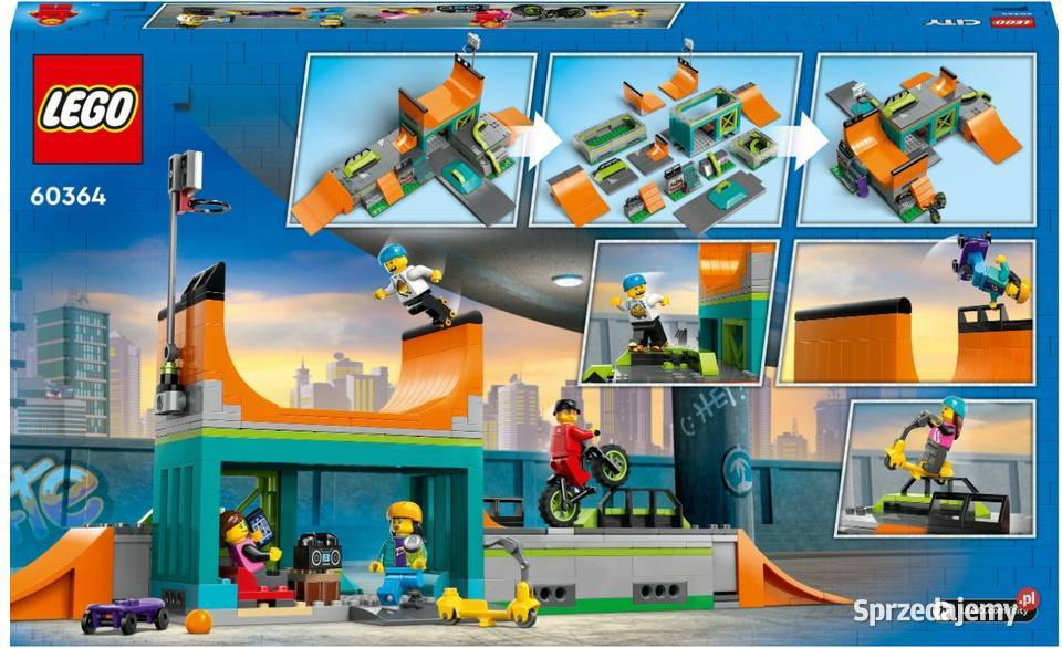 LEGO City 60364 ULICZNY SKATEPARK mazowieckie Warszawa