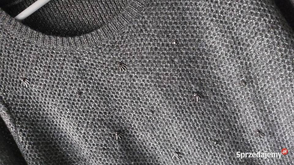 Elegancki sweter Canda zdobiony rozmiar ML