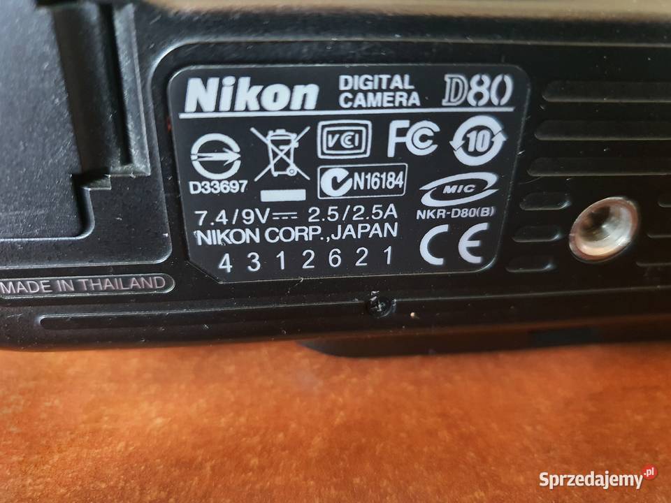 Nikon D80 aparat w zestawie stan Lublin