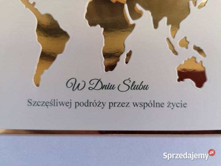 Kartka z okazji ślubu w kopercie śląskie Strzebiń