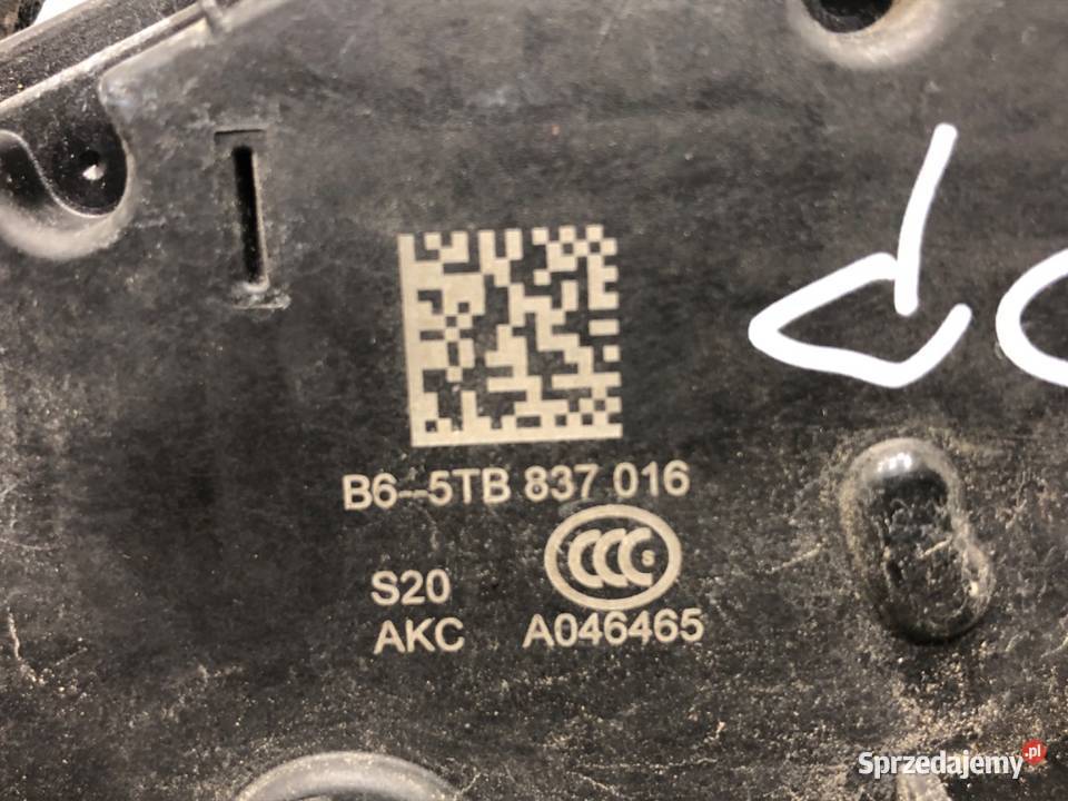 ZAMEK DRZWI PRAWY PRZÓD SKODA FABIA III osobowe