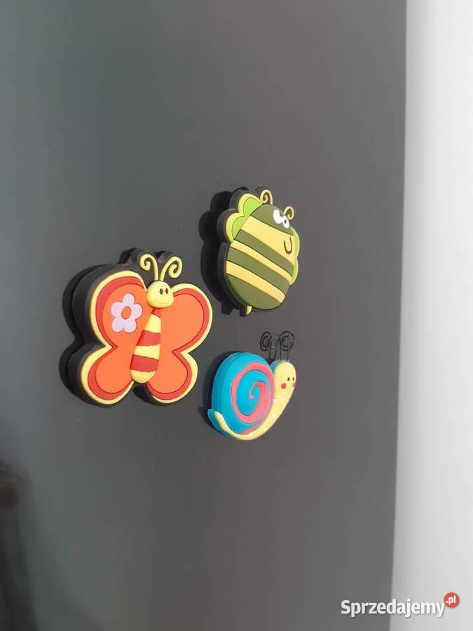 3 Magnes Ślimak Motyl Pszczoła Funky Land Warszawa