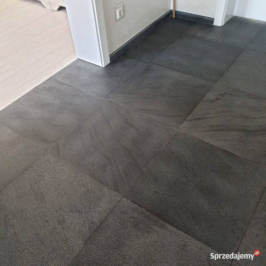 Płytki Kam Kwarcyt Black Galaxy Leather 60x60x12 łódzkie Łódź