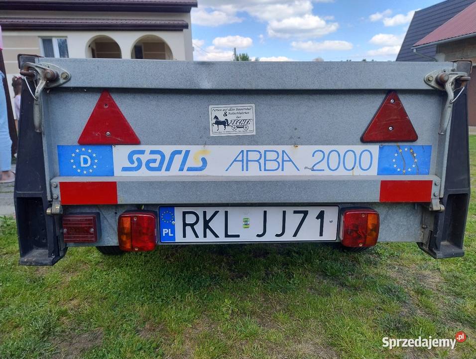 Przyczepka samochodowa Saris dmc 500 burtowe Raniżów