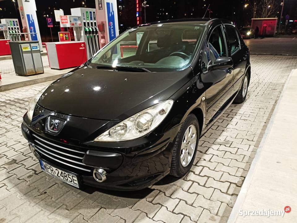 Sprzedam ładnego Peugeota 1 6 benzyna klima czarny mazowieckie Warszawa