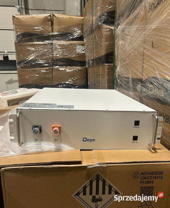 DEYE 1 bateria 512 kWh HV BOSGM51 3999 sprzedam