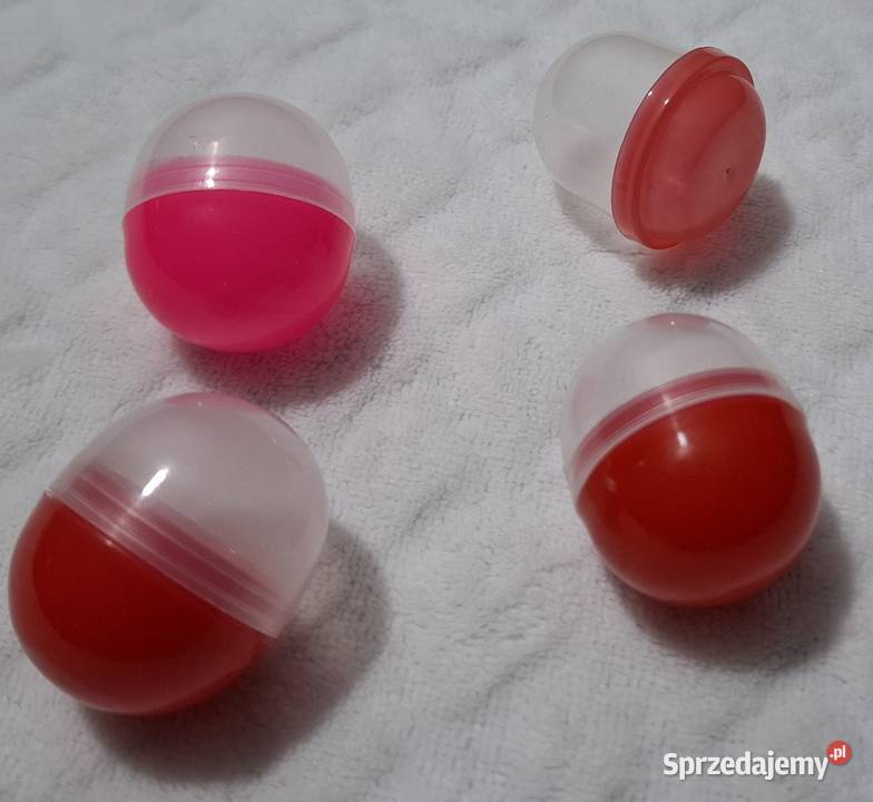 Kapsuły plastikowe zamykane mix czerwone 29 4 Czeladź