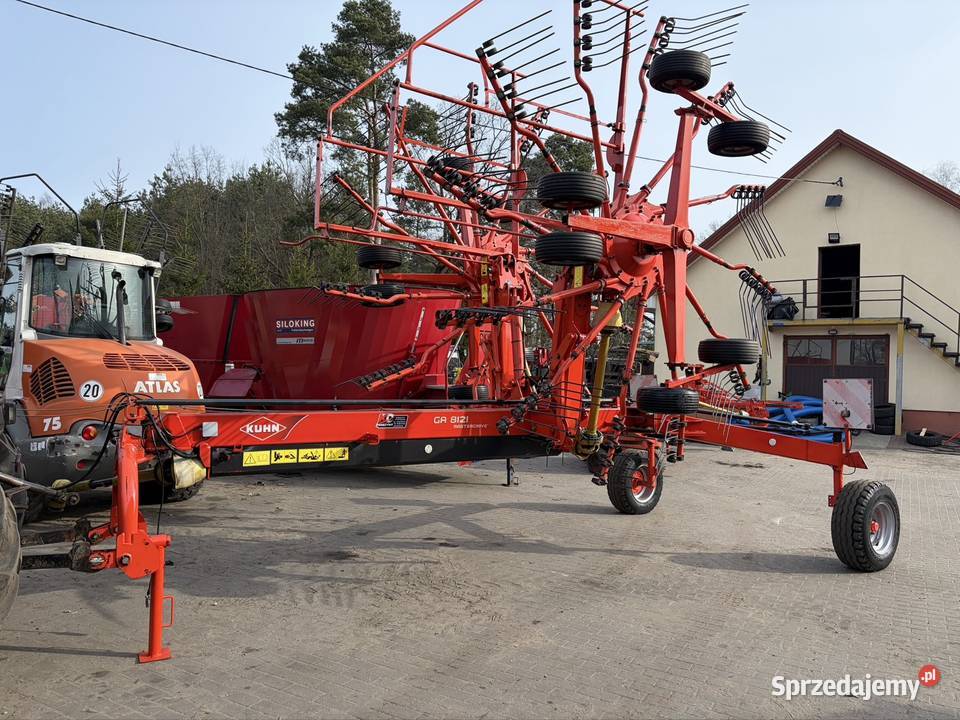Zgrabiarka 2 karuzelowa Kuhn GA 8121 MASTERDRIVE