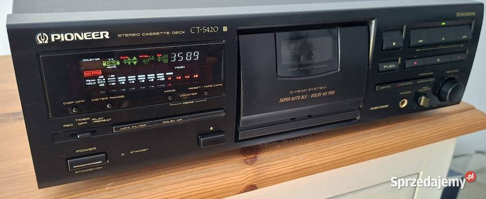 Pioneer deck CTS420 trzy głowicowy sprzedam