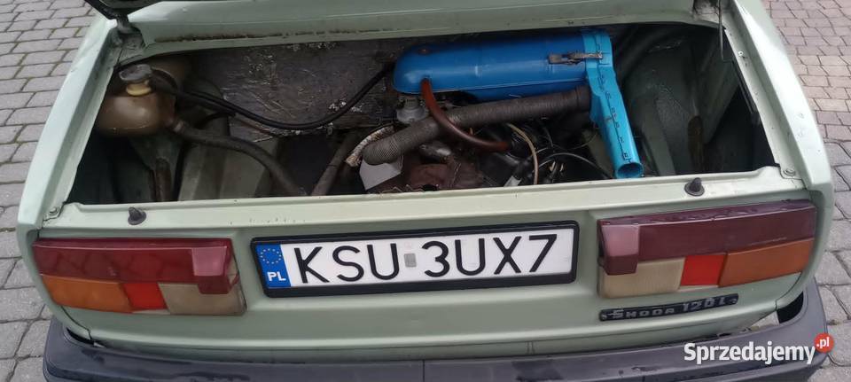 Skoda 120 małopolskie Maków Podhalański