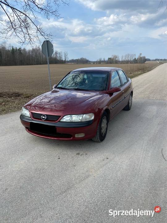 Opel Vectra 20LPG czerwony Samochody osobowe Podbagny