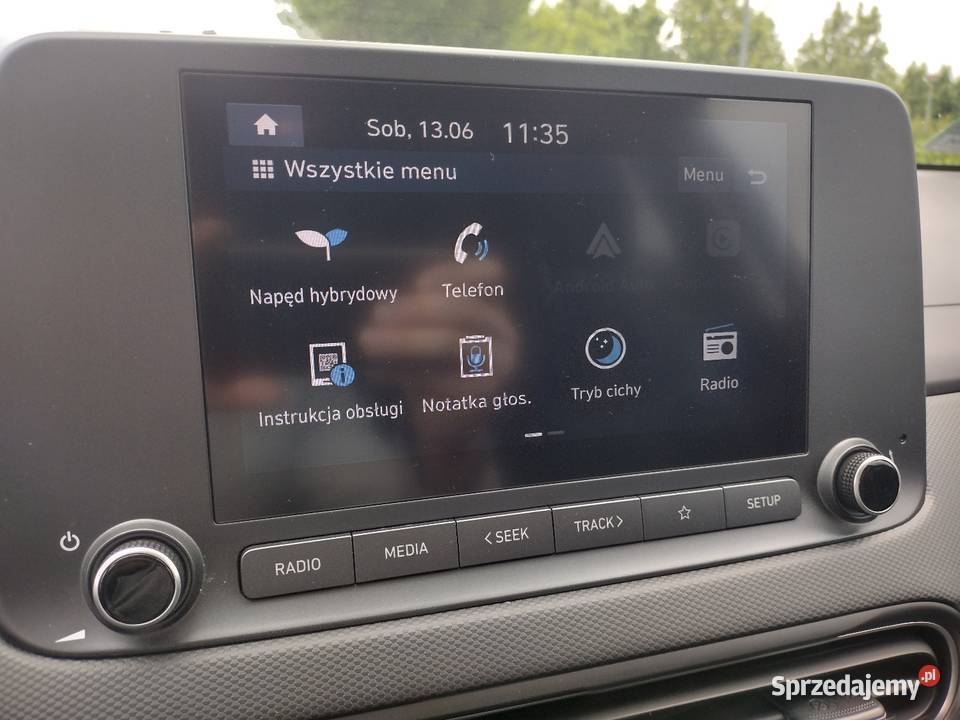 Hyundai Kona 2021 16 hybryda automat salon Kona podkarpackie Rzeszów