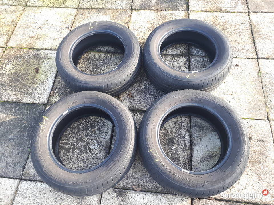 Dunlop Sport bluRsponse 195 65 R15 4 letnie Namysłów sprzedam