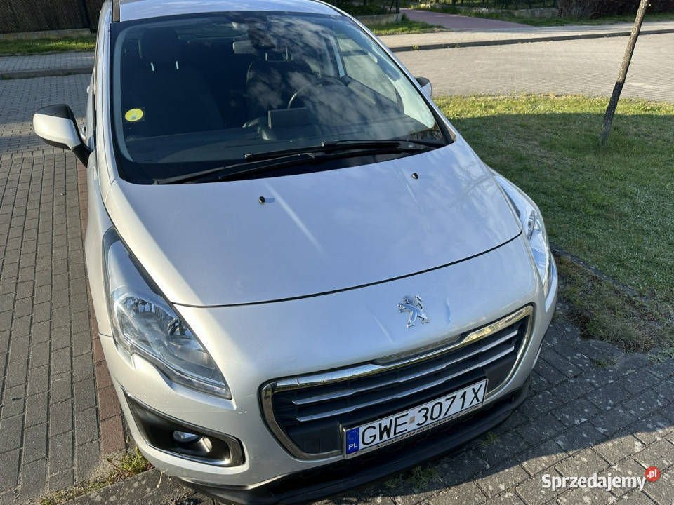 Peugeot 3008 Parktronik liftingu isofix elektryczne lusterka Wejherowo sprzedam