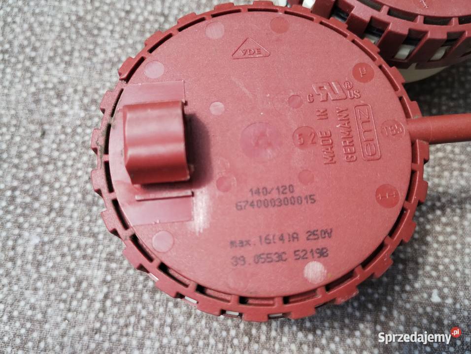 Hydrostat presostat 49006847 zmywarka Candy Katowice