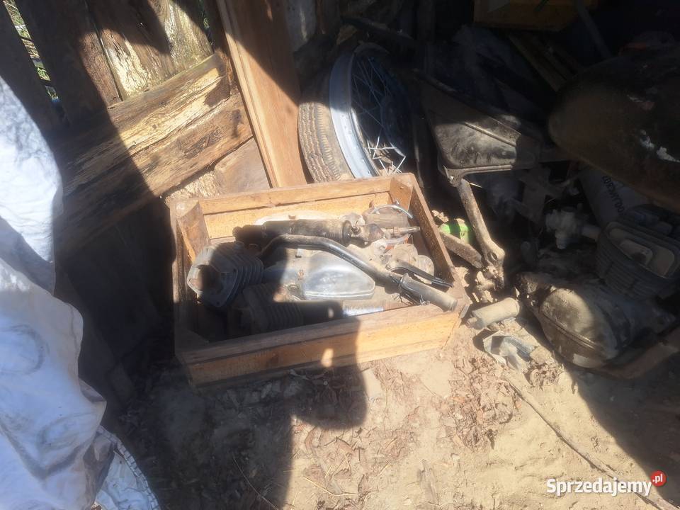 Wsk 125 pozostałość Rok produkcji 1968 Kurzeszyn