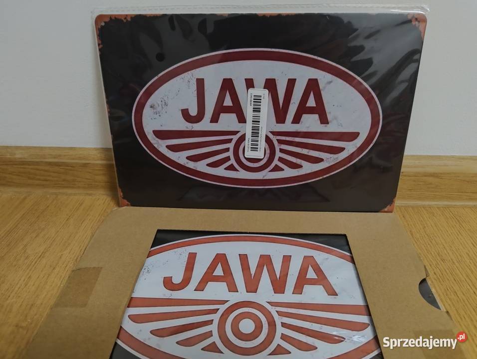 Jawa MZ logo tablica ozdobna metalowa podkarpackie Adamówka