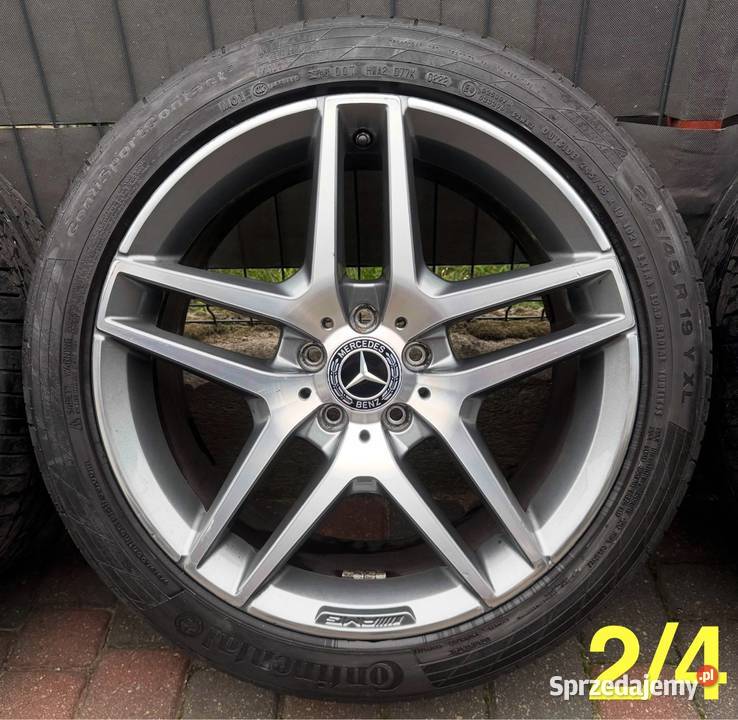 19 felgi koła AMG Mercedes S klasa W222 85J i