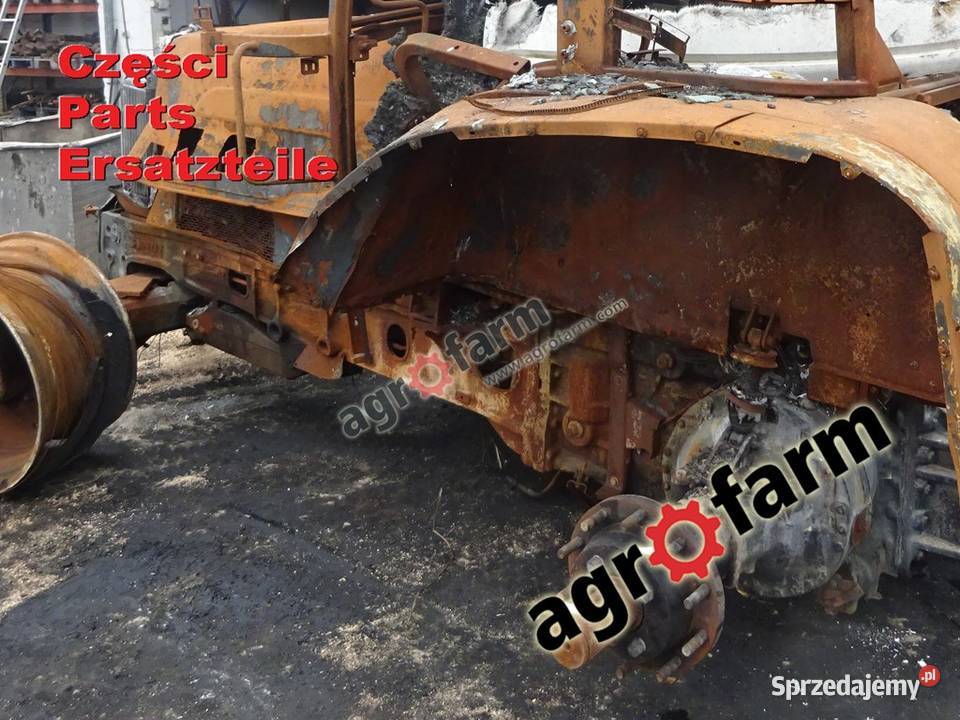 Fendt 817 części skrzynia biegów zwolnica most Pozostałe
