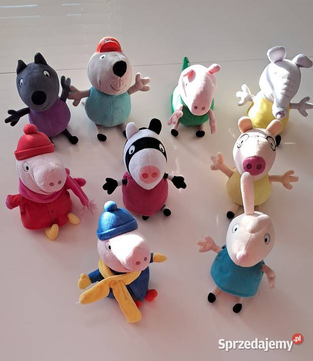 Maskotki z bajki Świnka Peppa sprzedam